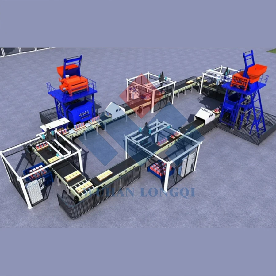 Automatic Clay Brick Production Machine